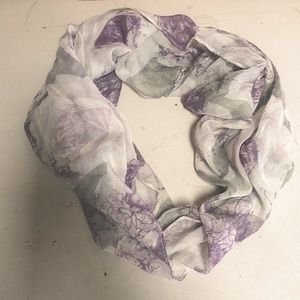 Grey & Purple scarf 💜🩶